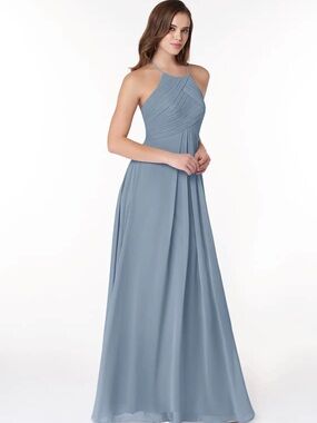 Azazie Ginger bridesmaids dress